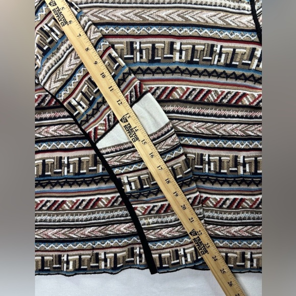 Aldo Martins Geometric Knit Sweater Women’s Small/Medium Boho Patterned Top - Picture 8 of 8